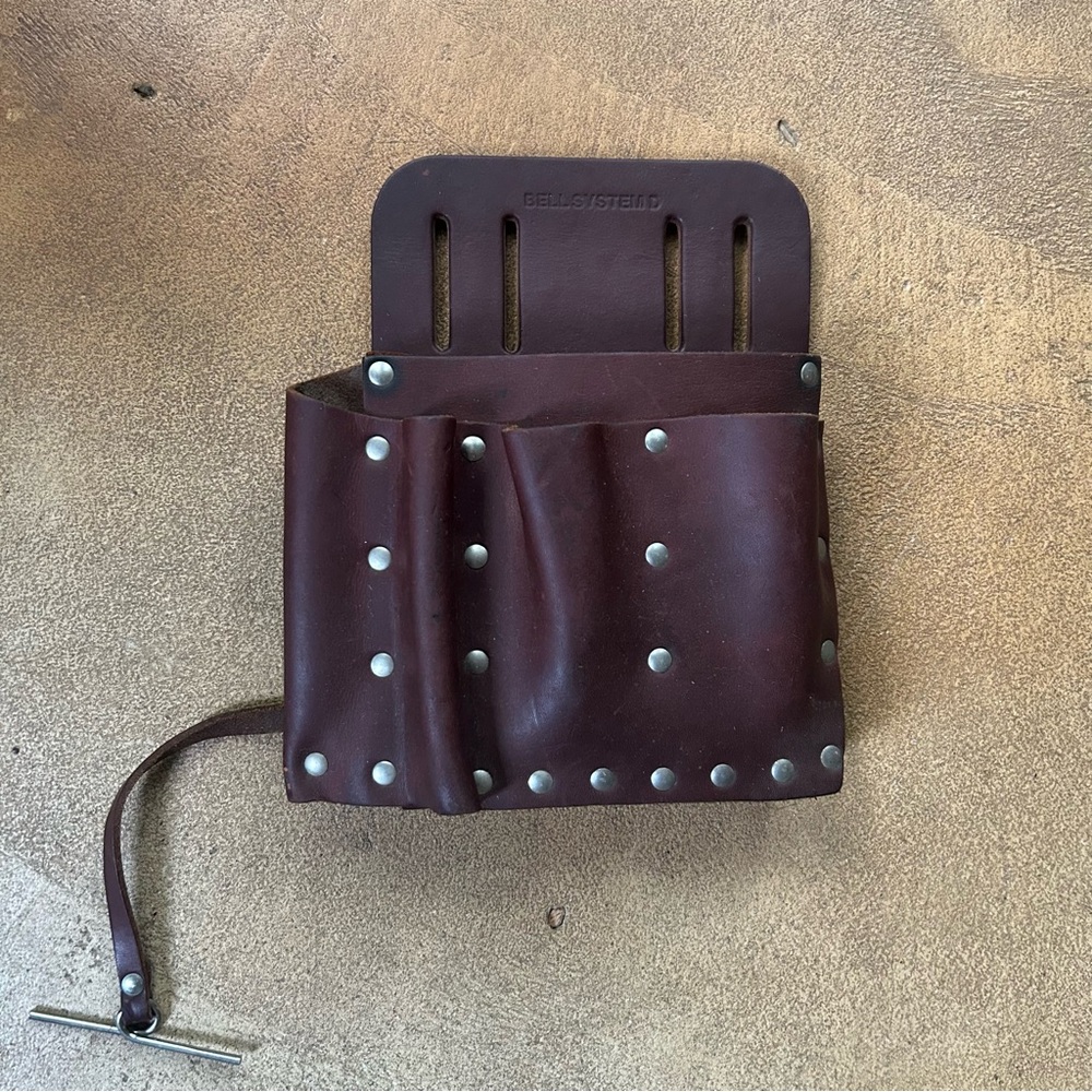 LeatherTool Bag Studded